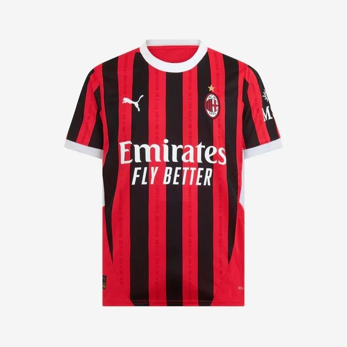 Ac Milan Home Jersey 2024 25   Mens Xs