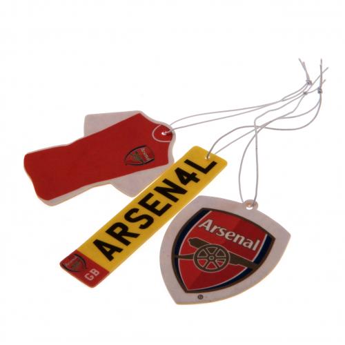 Arsenal F C  Luftfriskere   3 Pak