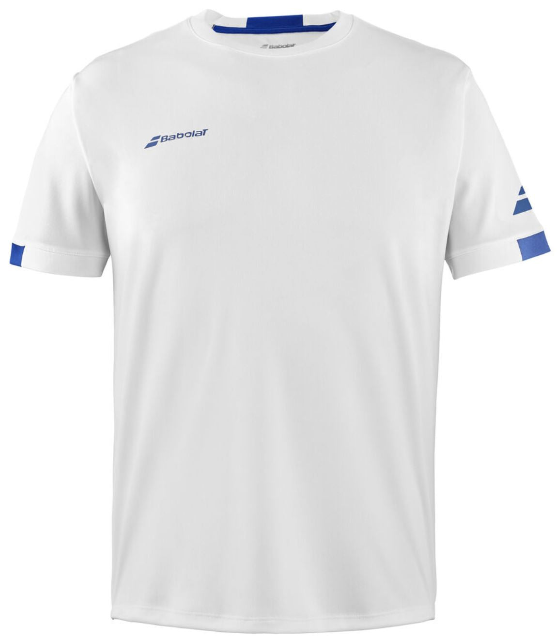 Babolat Play Crew Neck Tee  Herre  Hvid    S