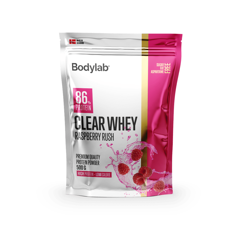 Bodylab Clear Whey Rasberry Rush Proteinpulver  500g