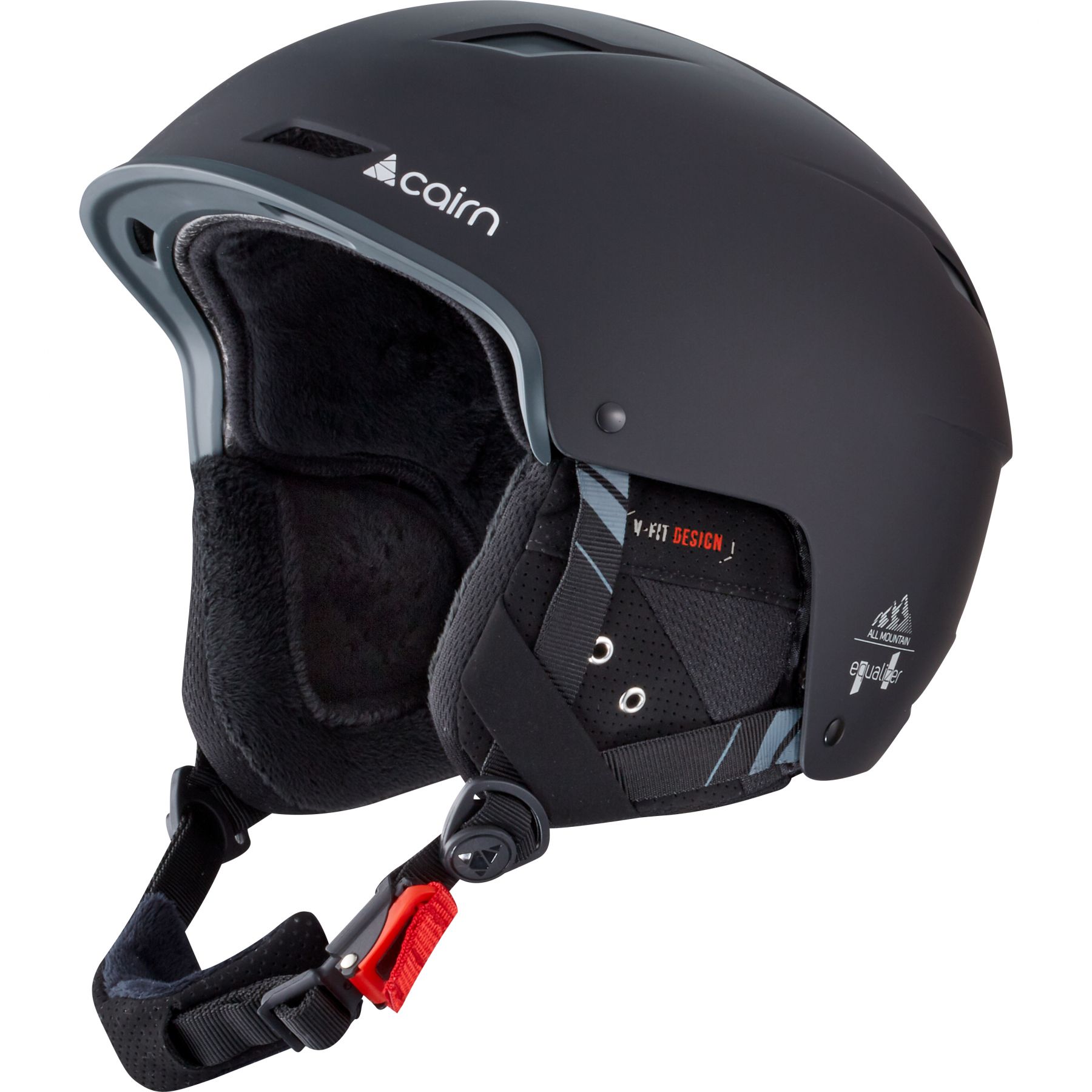 Cairn Equalizer  Skihjelm  Sort