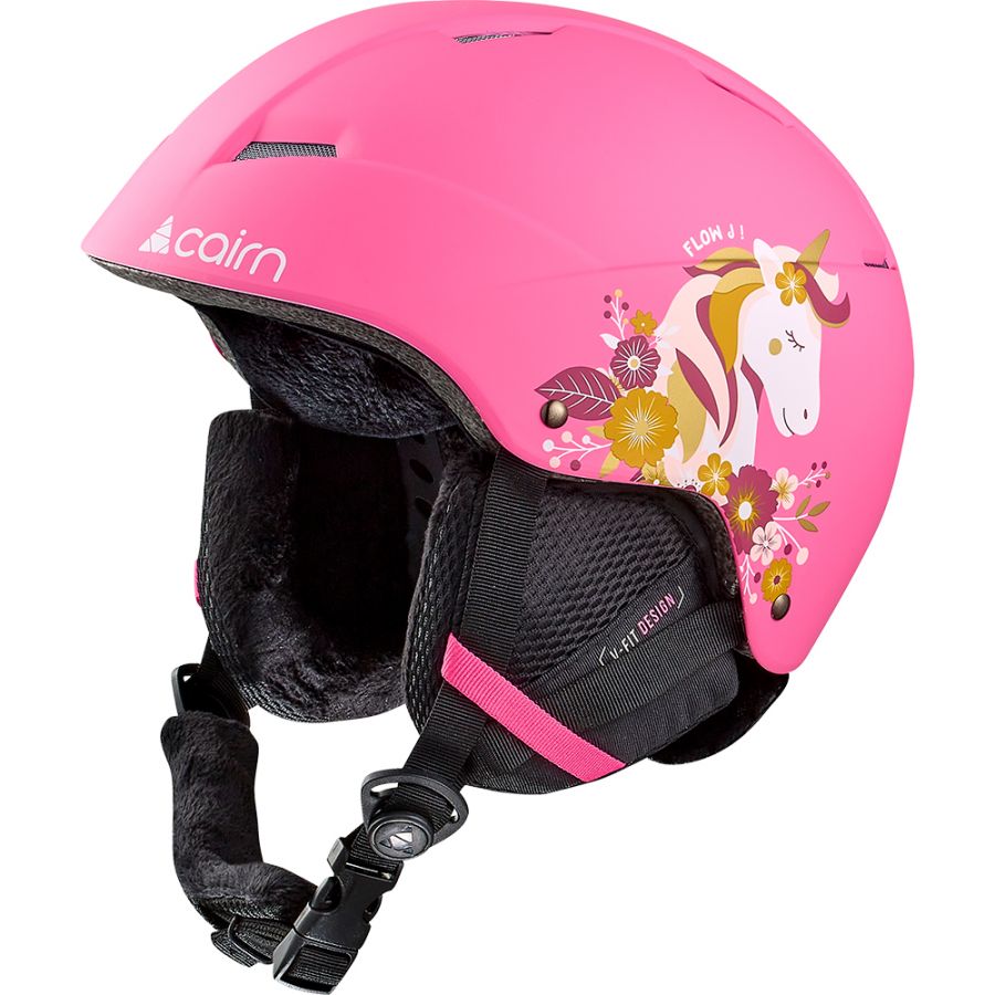 Cairn Flow  Skihjelm  Junior  Pink Unicorn