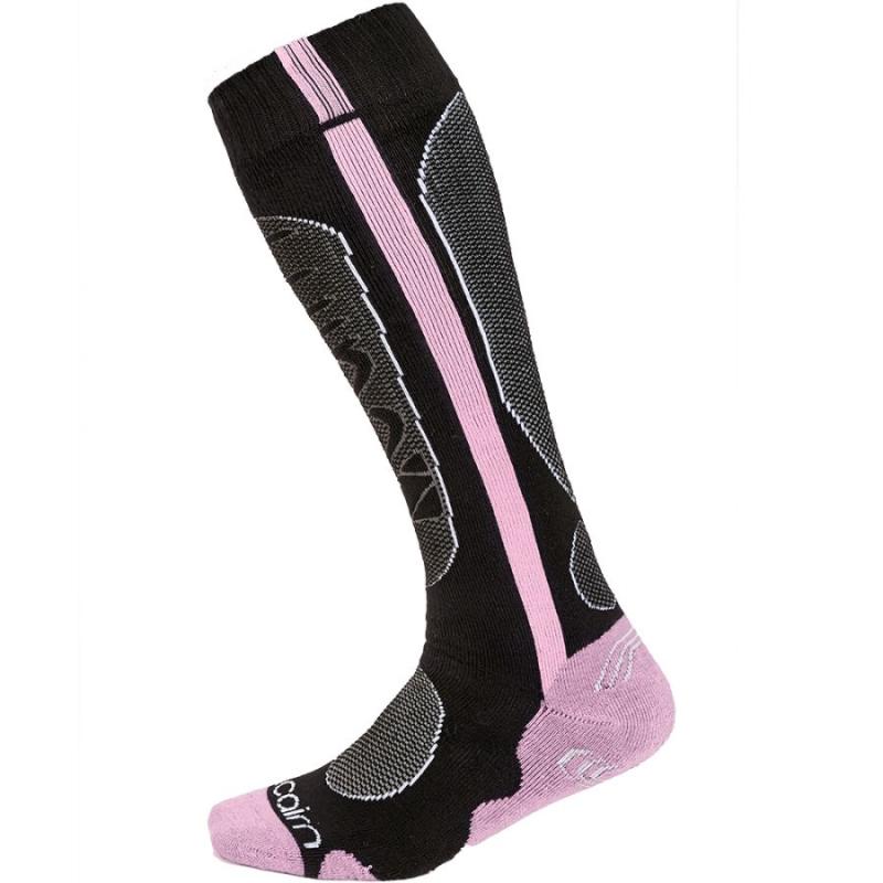 Cairn Spirit  Skistrømper  Sort Pink