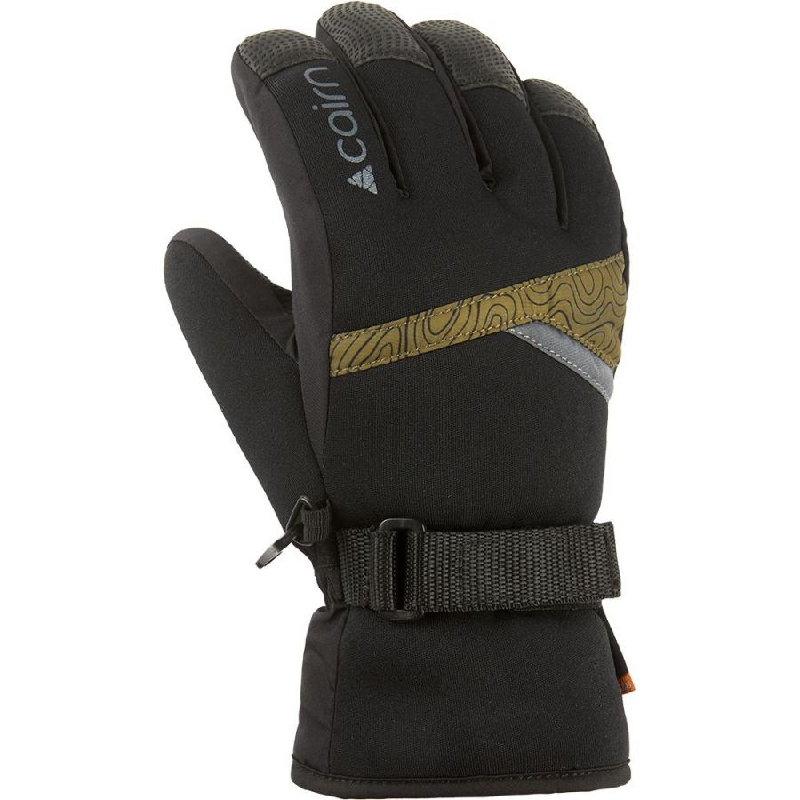 Cairn Styl C Tex  Skihandsker  Junior  Sort Khaki