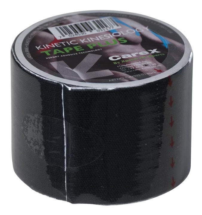 Carex Kinetic Kinesiology Tape Black