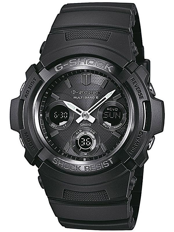 Casio Awg M100b 1aer Herreur Radiostyret Ur