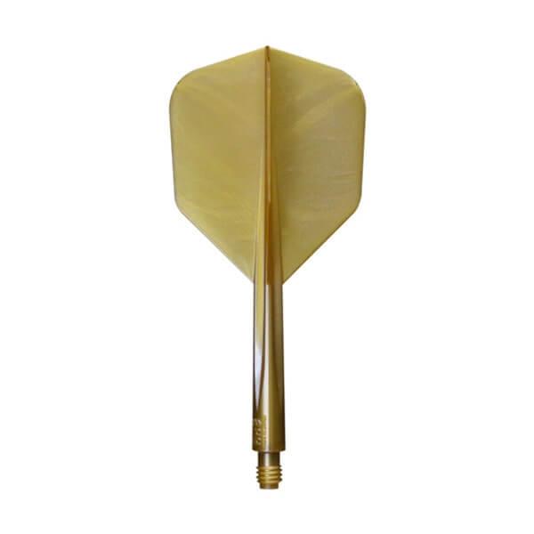 Condor Axe Flights S    Metallic Guld  Kort