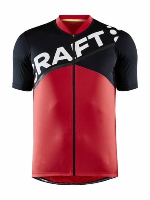 Craft   Core Endur Logo Jersey M   Bright Red Black Xs