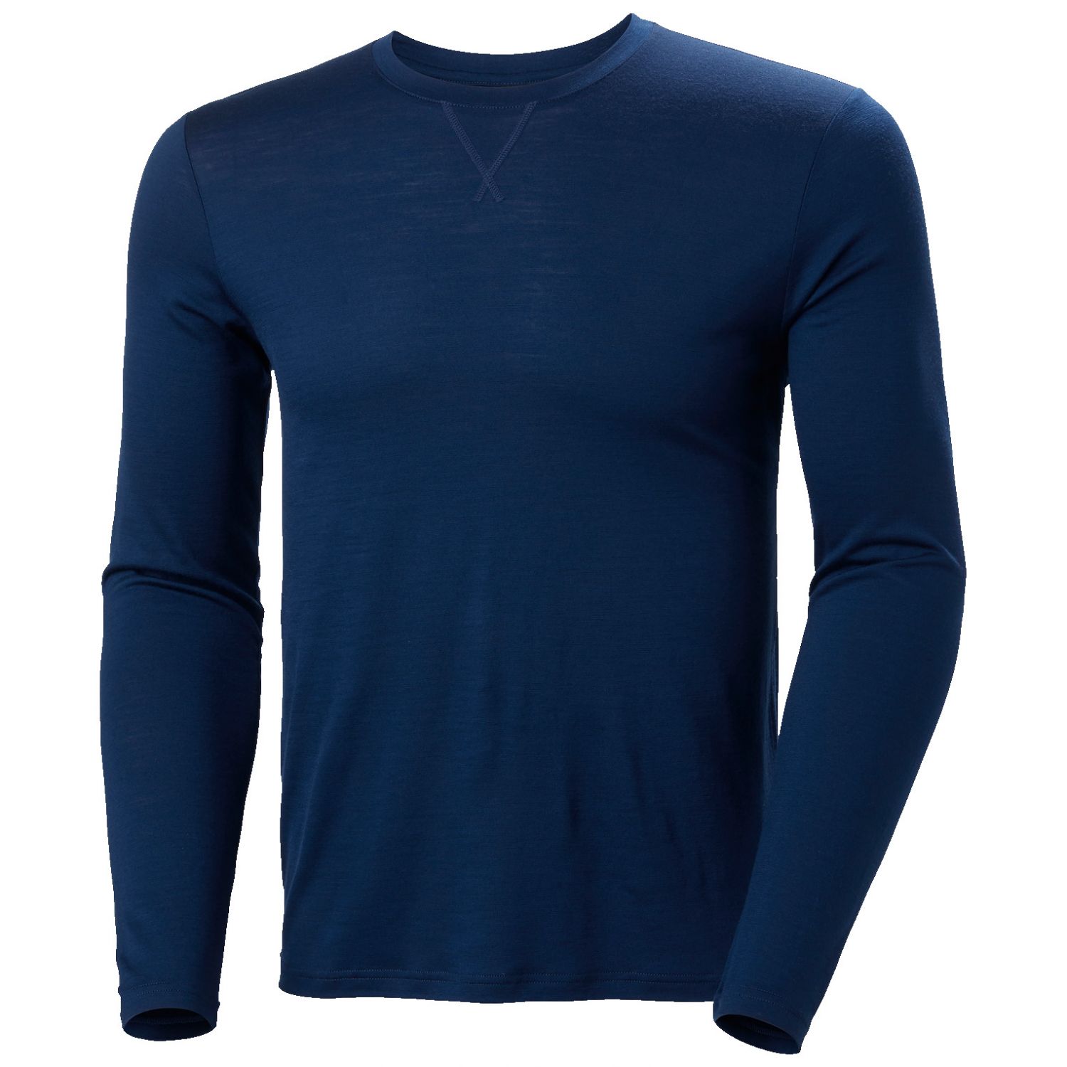 Helly Hansen Hh Merino Crew  Herre  Mørkeblå