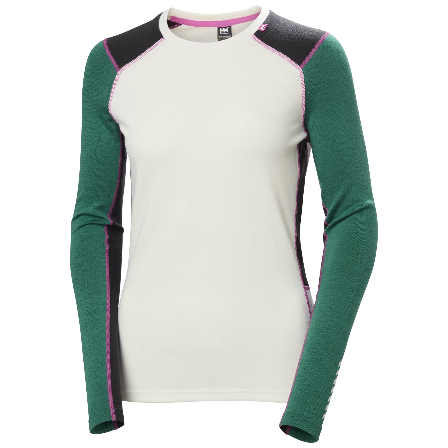 Helly Hansen Lifa Merino Midweight Crew  Dame  Grøn