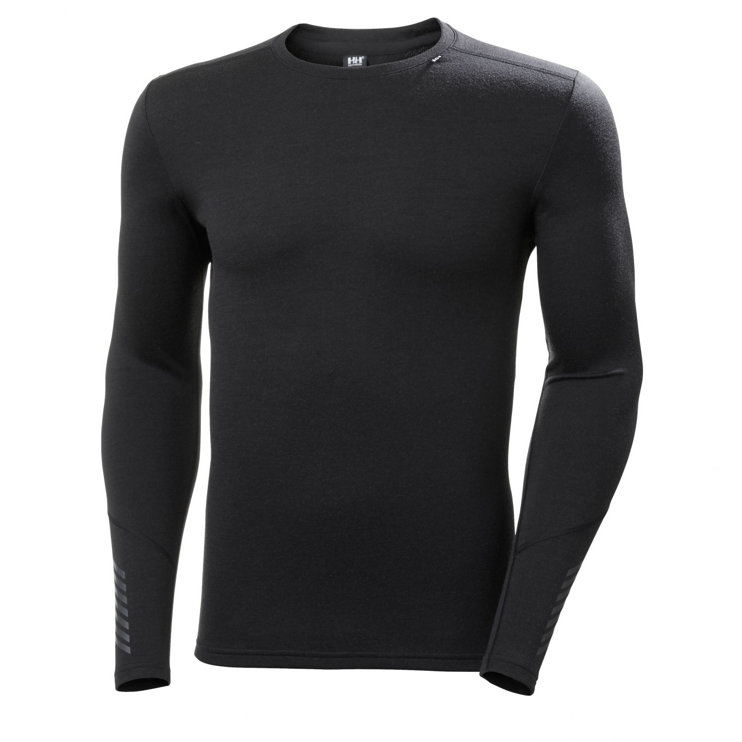 Helly Hansen Lifa Merino Midweight Crew  Herre  Sort