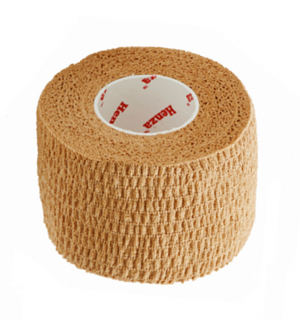 Henza  Elastisk Crossfittape   Beige   5cm X 6 9m