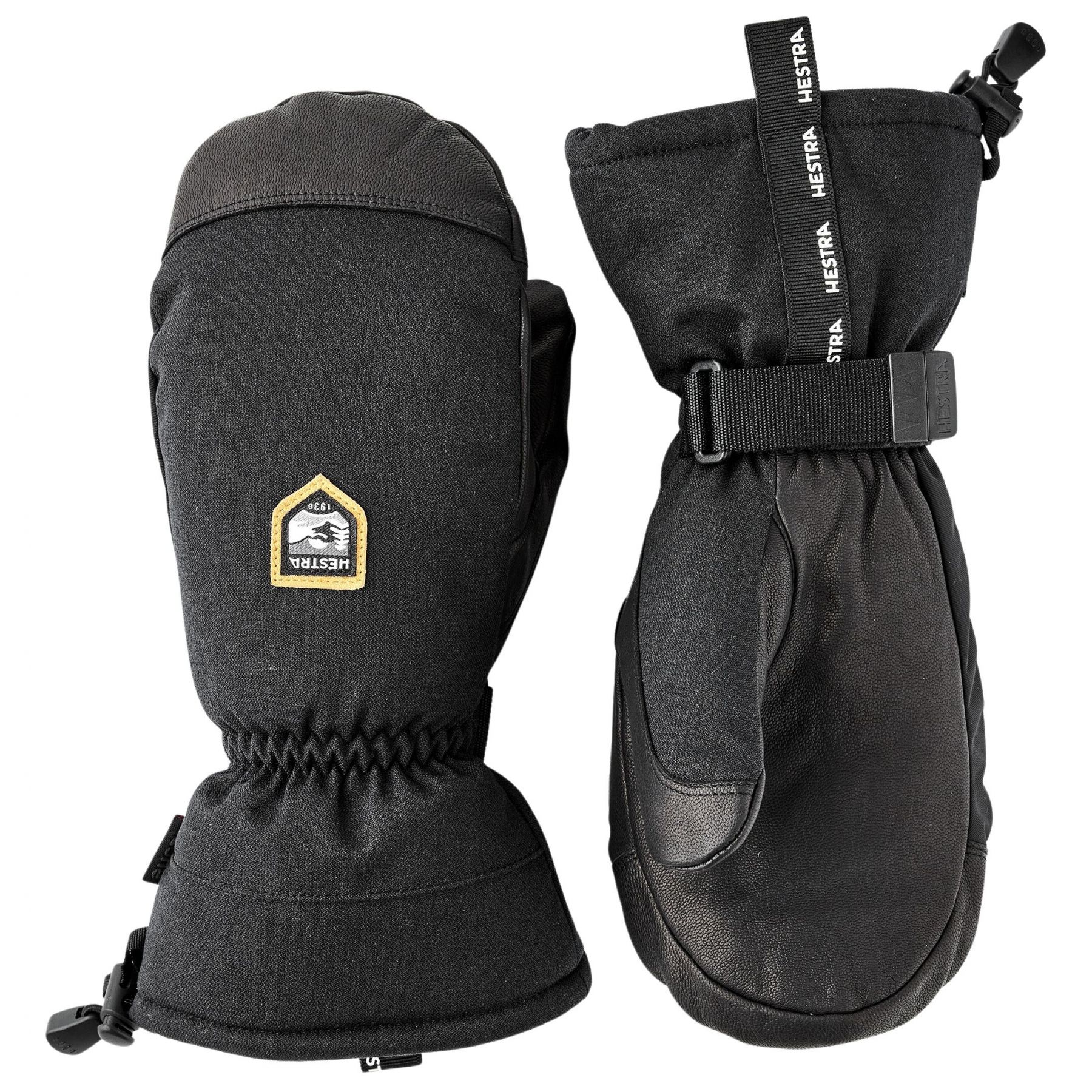 Hestra Czone Mountain  Skiluffer  Sort