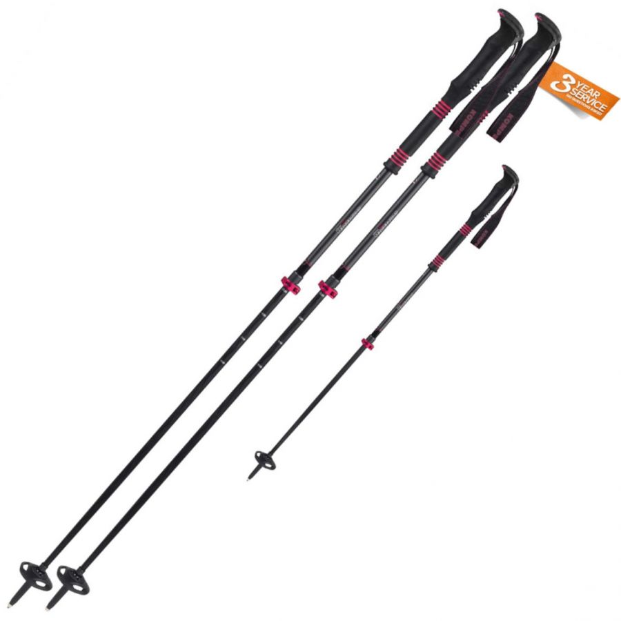 Komperdell Carbon C2 Ultralight  Skistave  Lilla