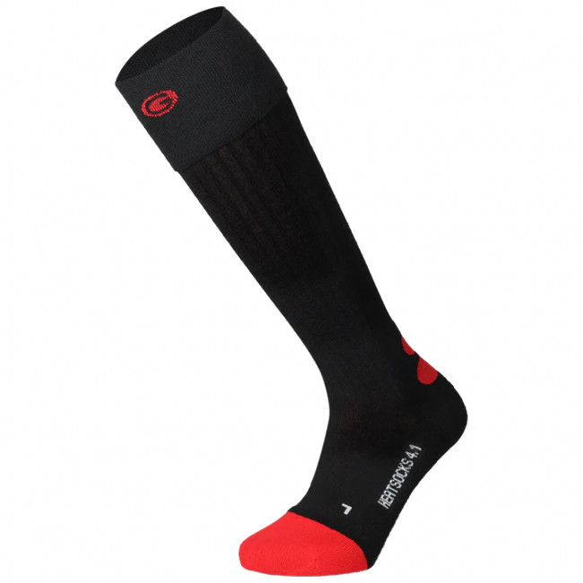 Lenz Heat Sock 4 1 Toe Cap  Black