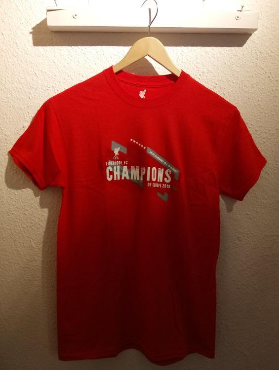 Liverpool Champions Europe Adttee Trade S