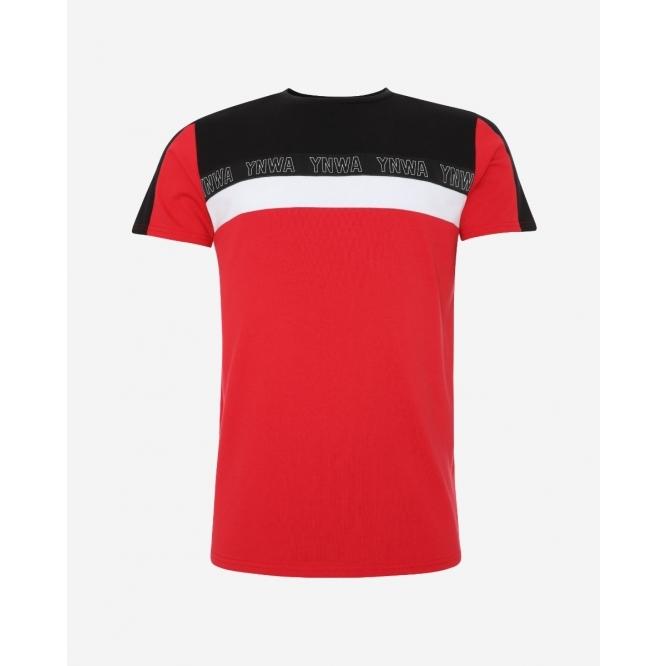 Liverpool Colour Block T Shirt Red   Mens L