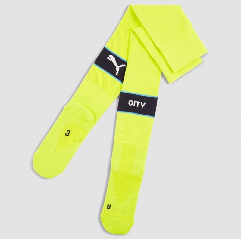 Manchester City Away Socks 2024 25   Unisex 2 5 5   35 38