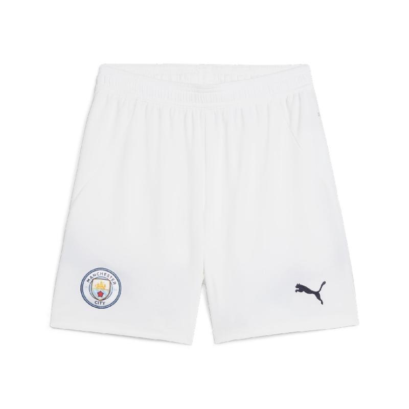 Manchester City Home Shorts 2024 25   Youth 164   Yxl