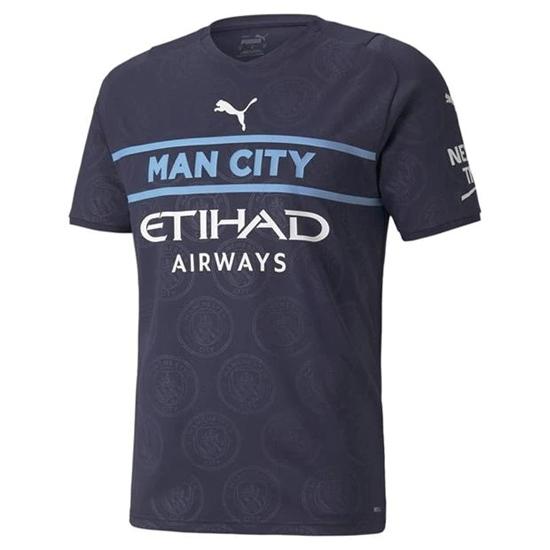 Manchester City Third Jersey 2021 22   Authentic Xl