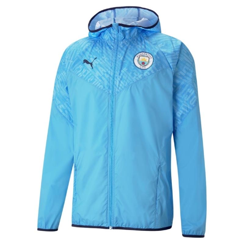 Manchester City Warmup Jacket 2021 22   By Puma M