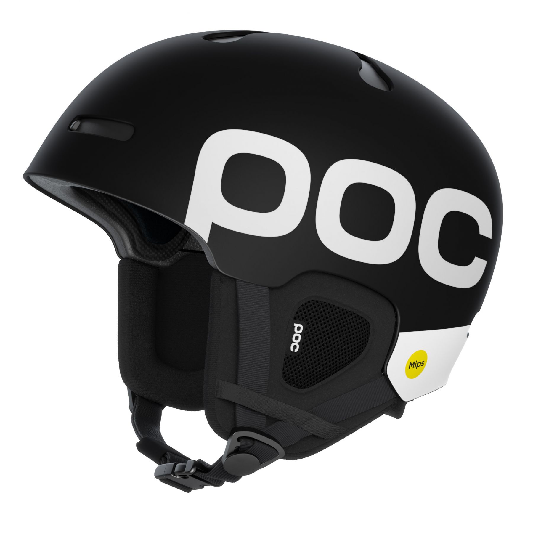 Poc Auric Cut Bc Mips  Skihjelm  Uranium Black Matt
