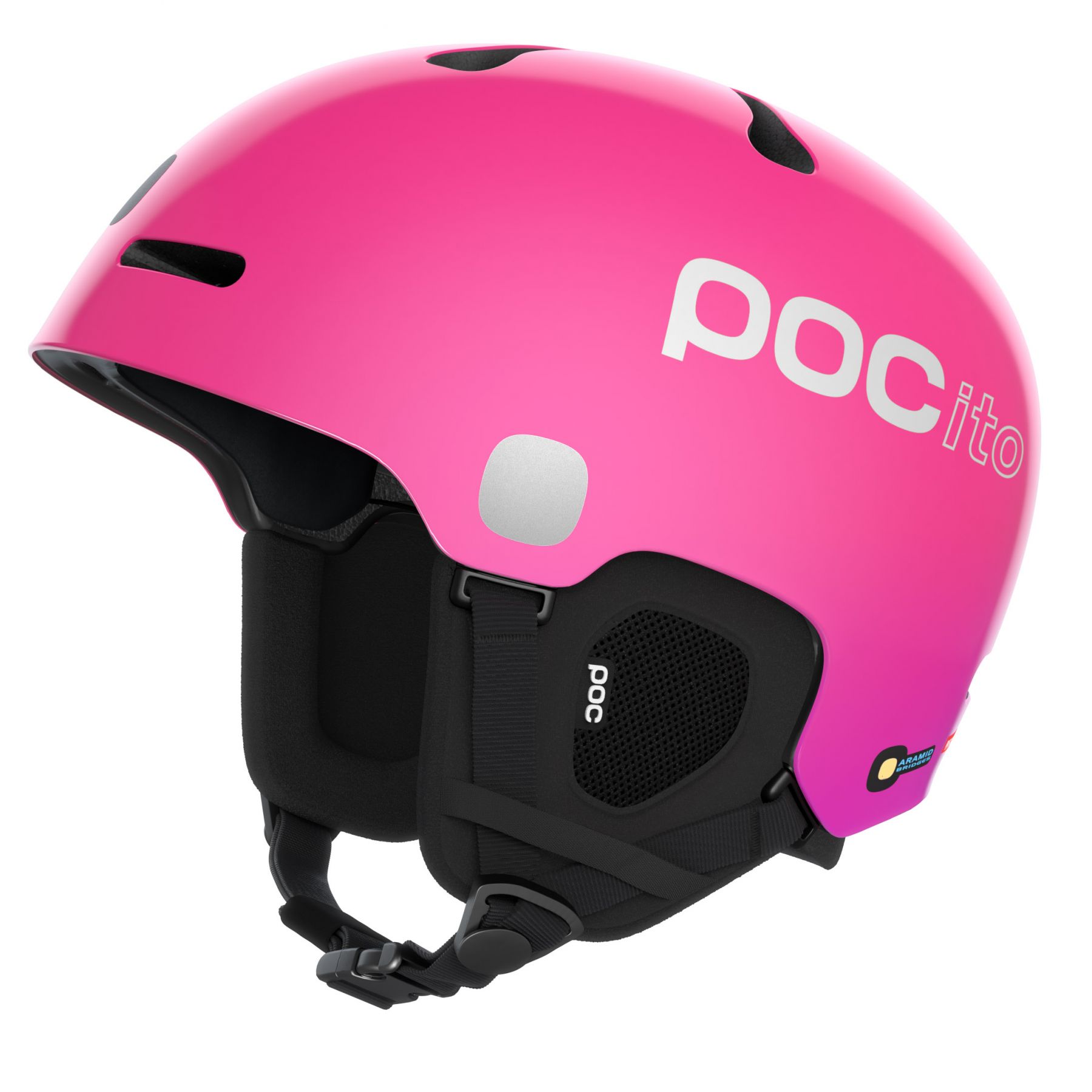 Pocito Fornix Mips  Skihjelm  Junior  Flourescent Pink