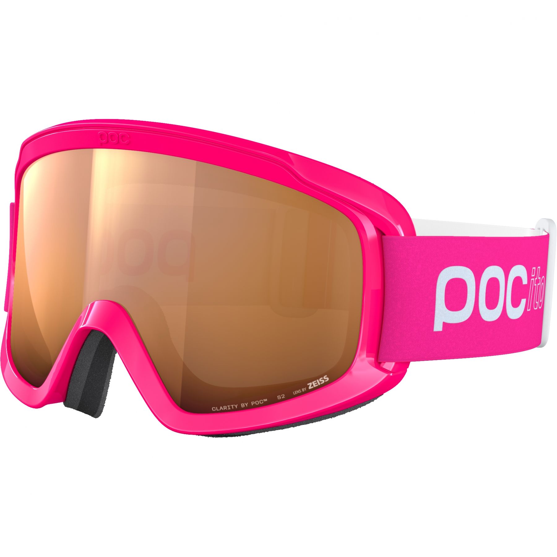 Pocito Opsin  Skibriller  Junior  Fluorescent Pink