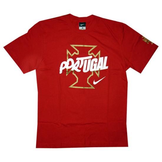 Portugal Tee Federation World Cup 2010   Red L