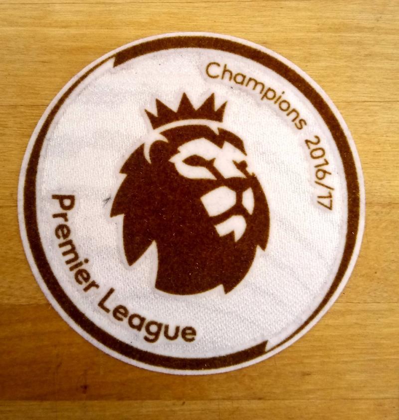 Premier League Champs Sleeve Badge 2016 2017   Player S Player S