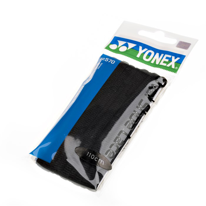 Yonex Ac570 Shoelaces Black 110 Cm