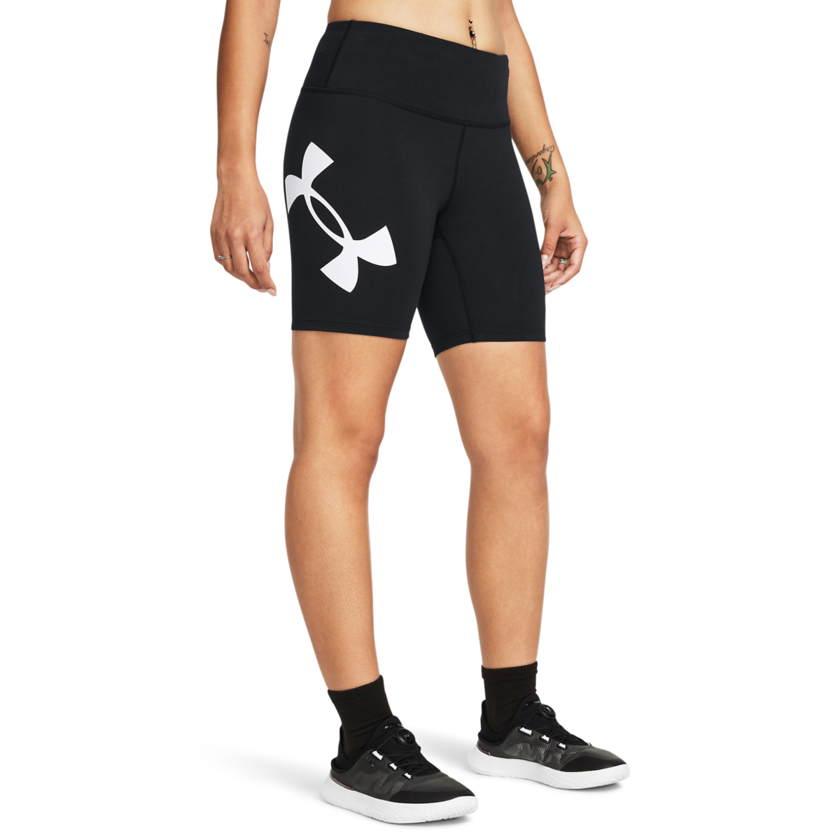 Kvinders Under Armour   Campus 7  Shorts   Black Xxl