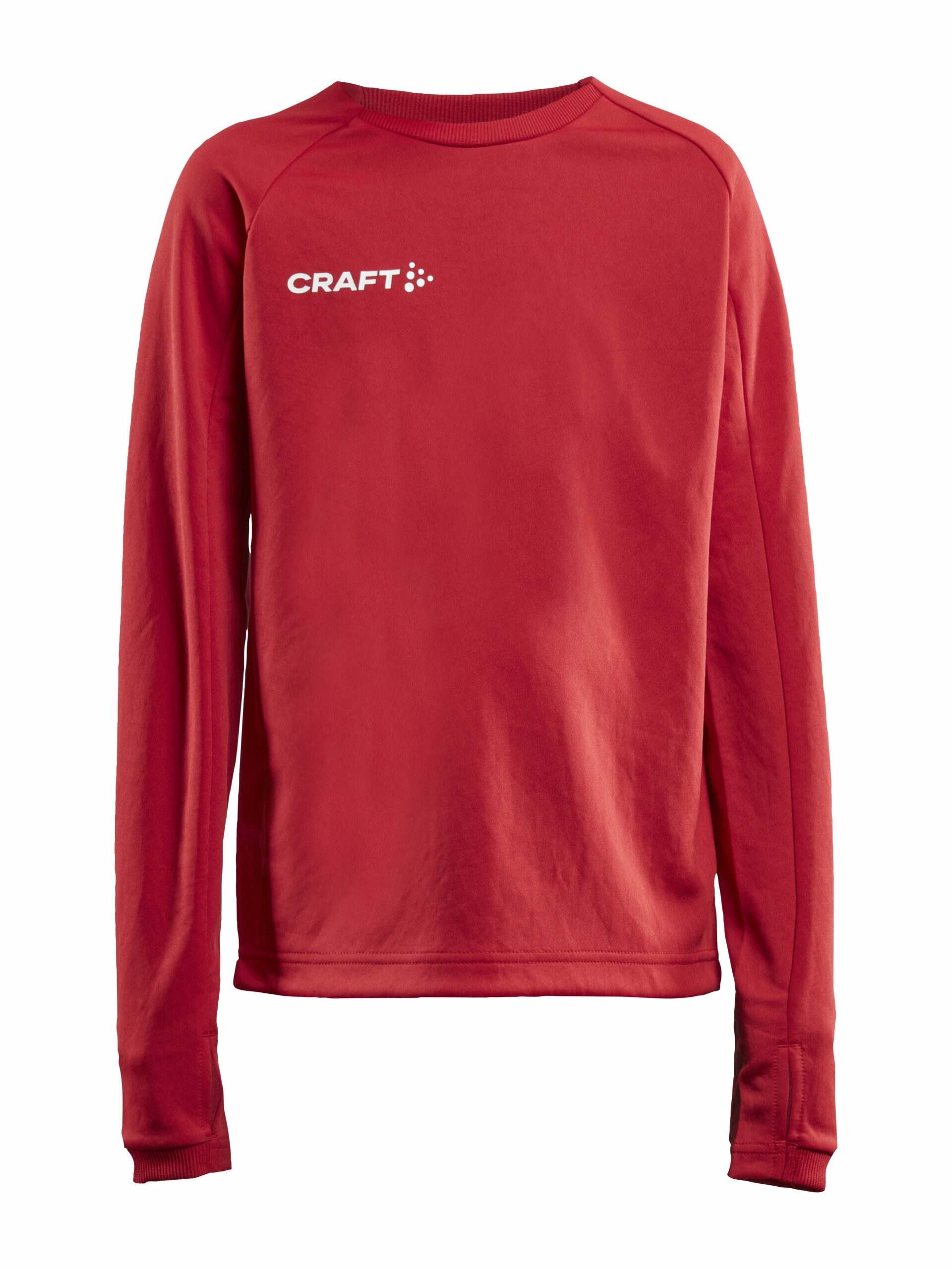 Craft   Evolve Crew Neck Jr   Bright Red 122 128