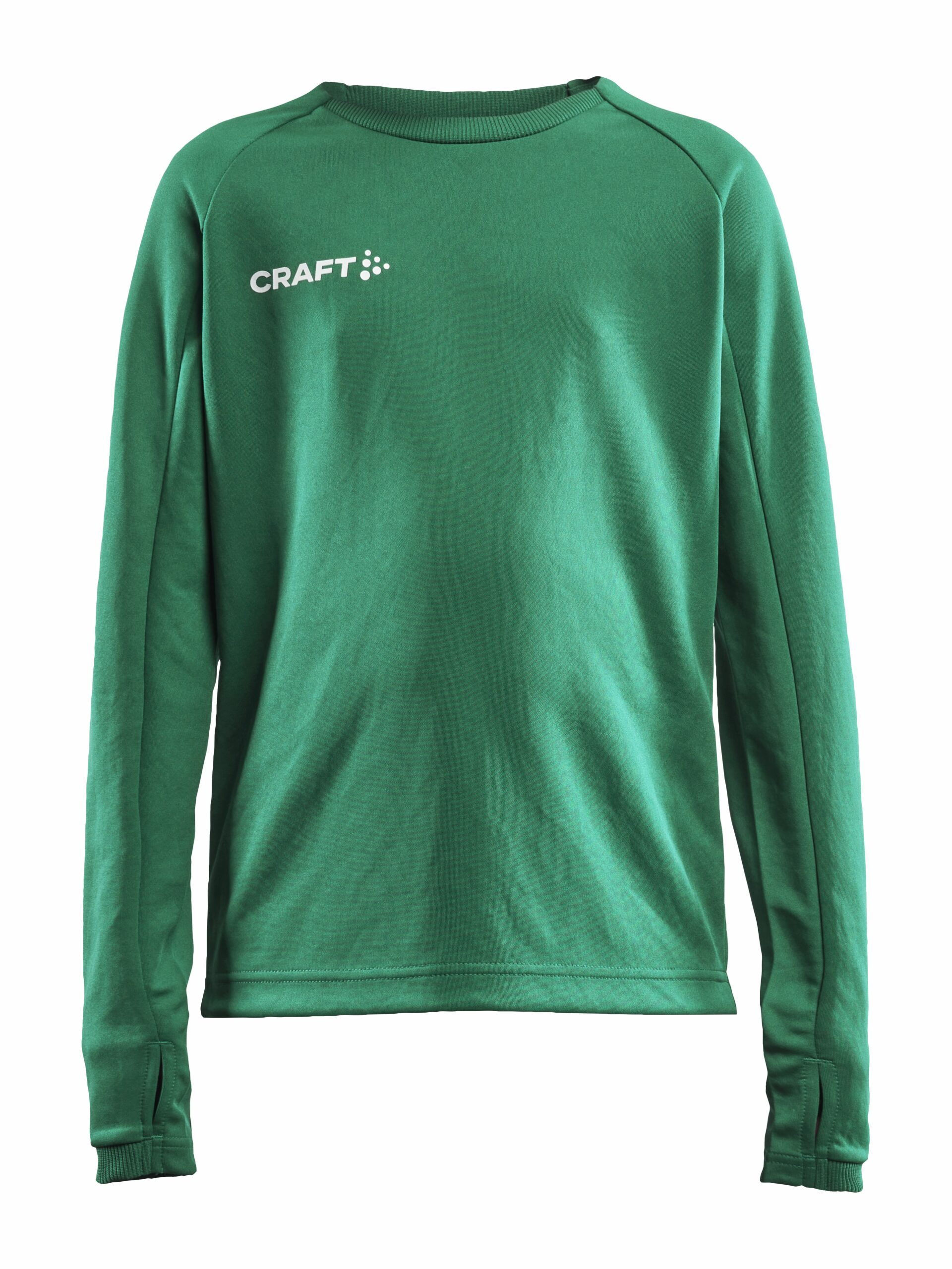 Craft   Evolve Crew Neck Jr   Team Green 146 152