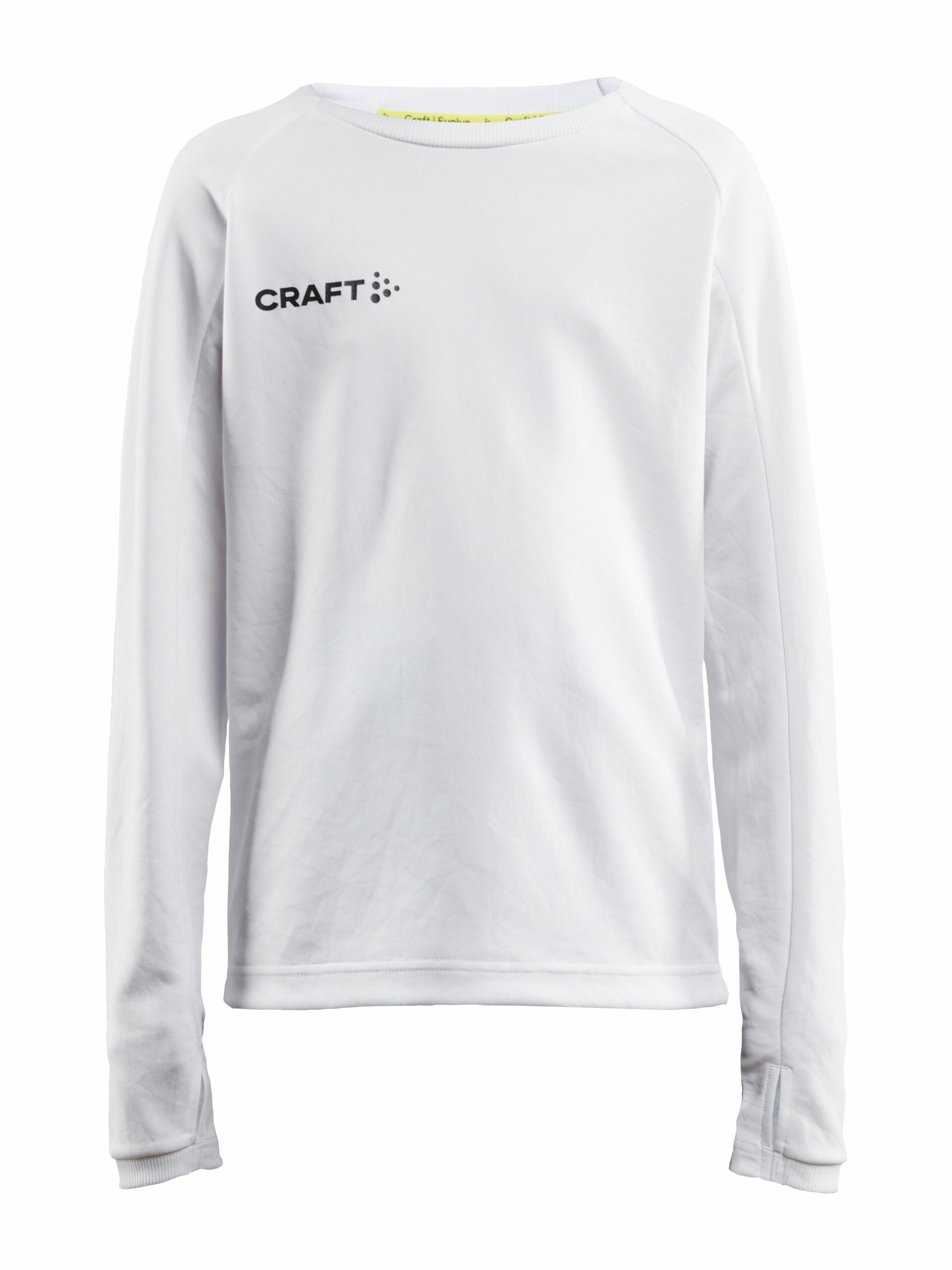 Craft   Evolve Crew Neck Jr   White 158 164