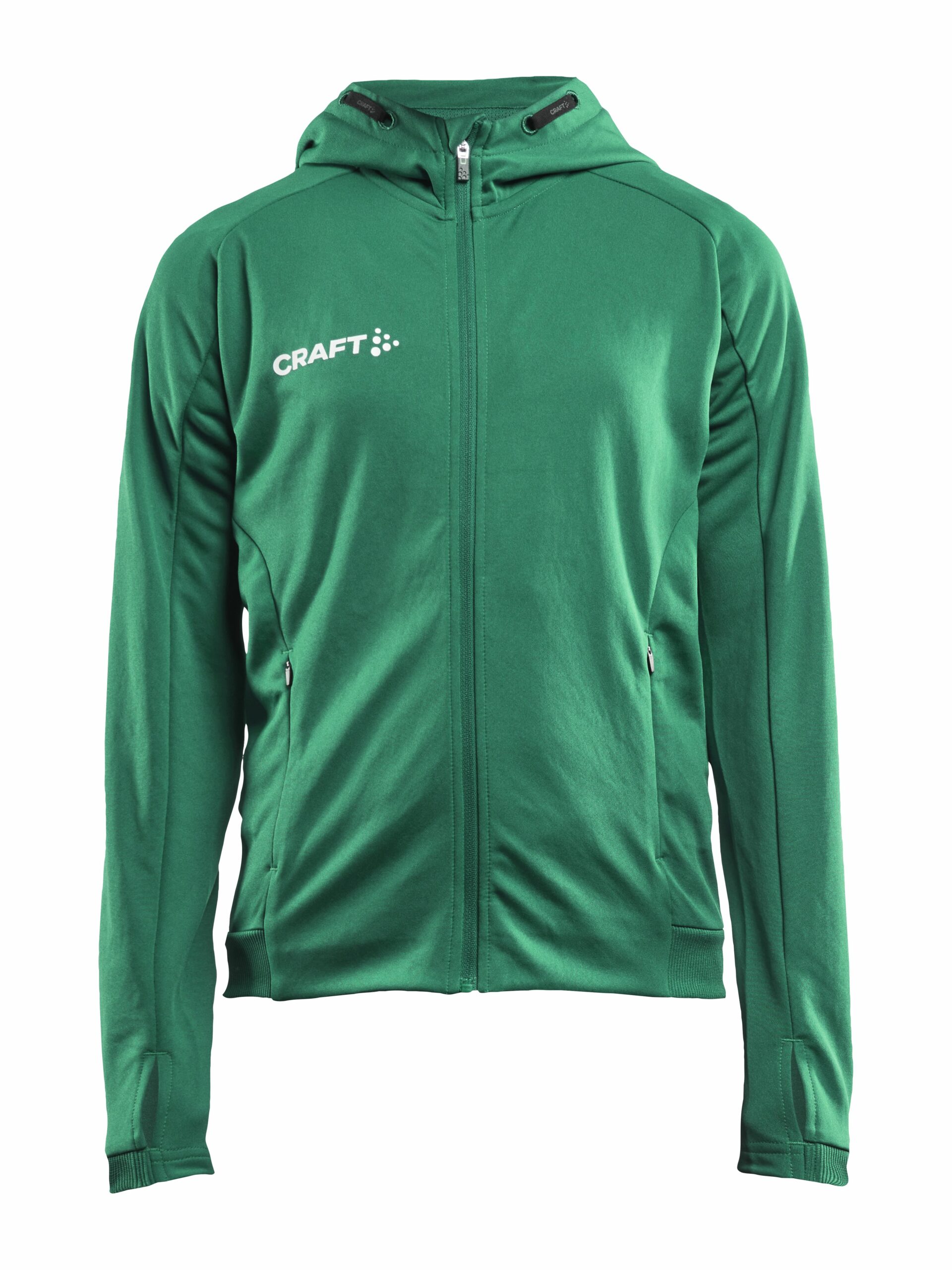Craft   Evolve Hood Jacket Jr   Team Green 134 140