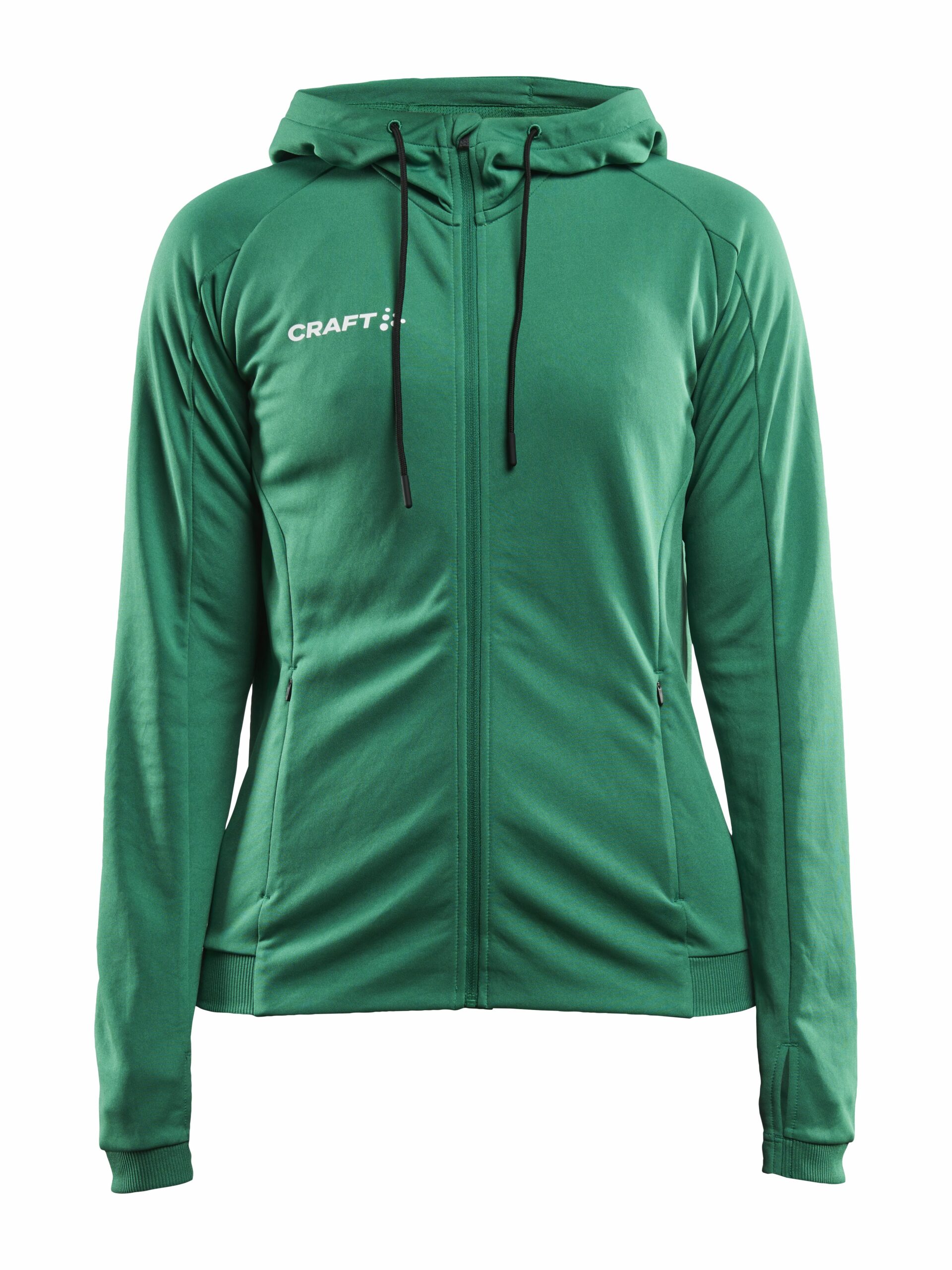 Craft   Evolve Hood Jacket Kvinder   Team Green S