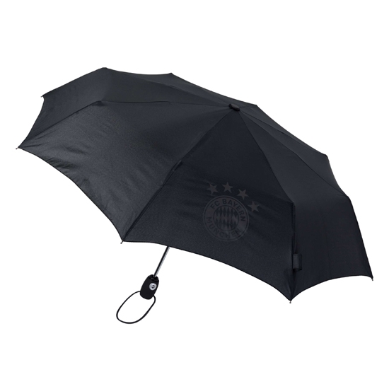 Fc Bayern Munchen Pocket Umbrella Black One Size