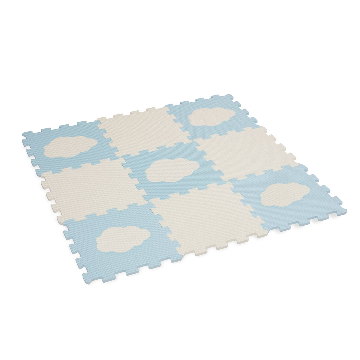 Abilica Babymat Puzzle Eco Blå Sand