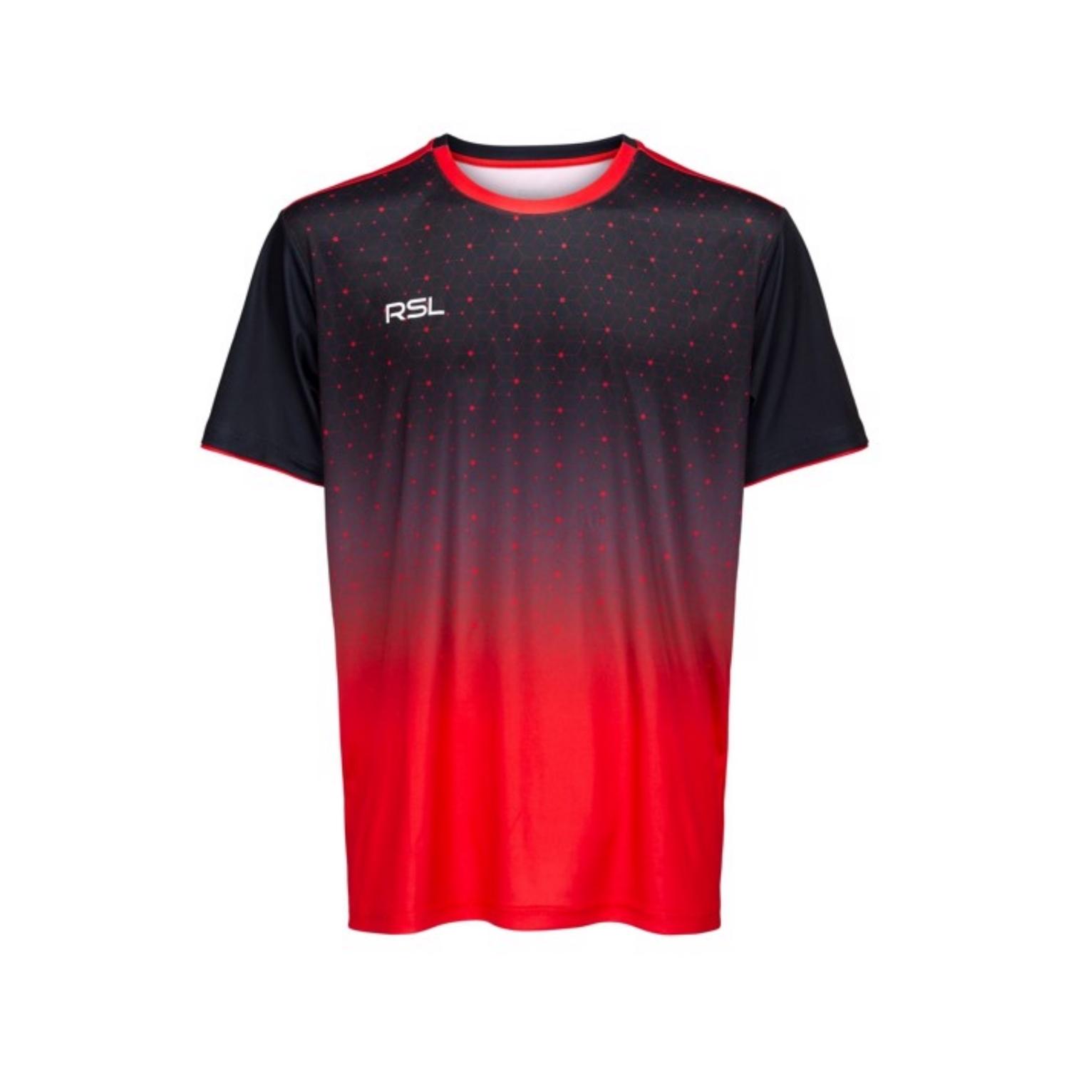 Rsl Cassini Junior T Shirt Black Red