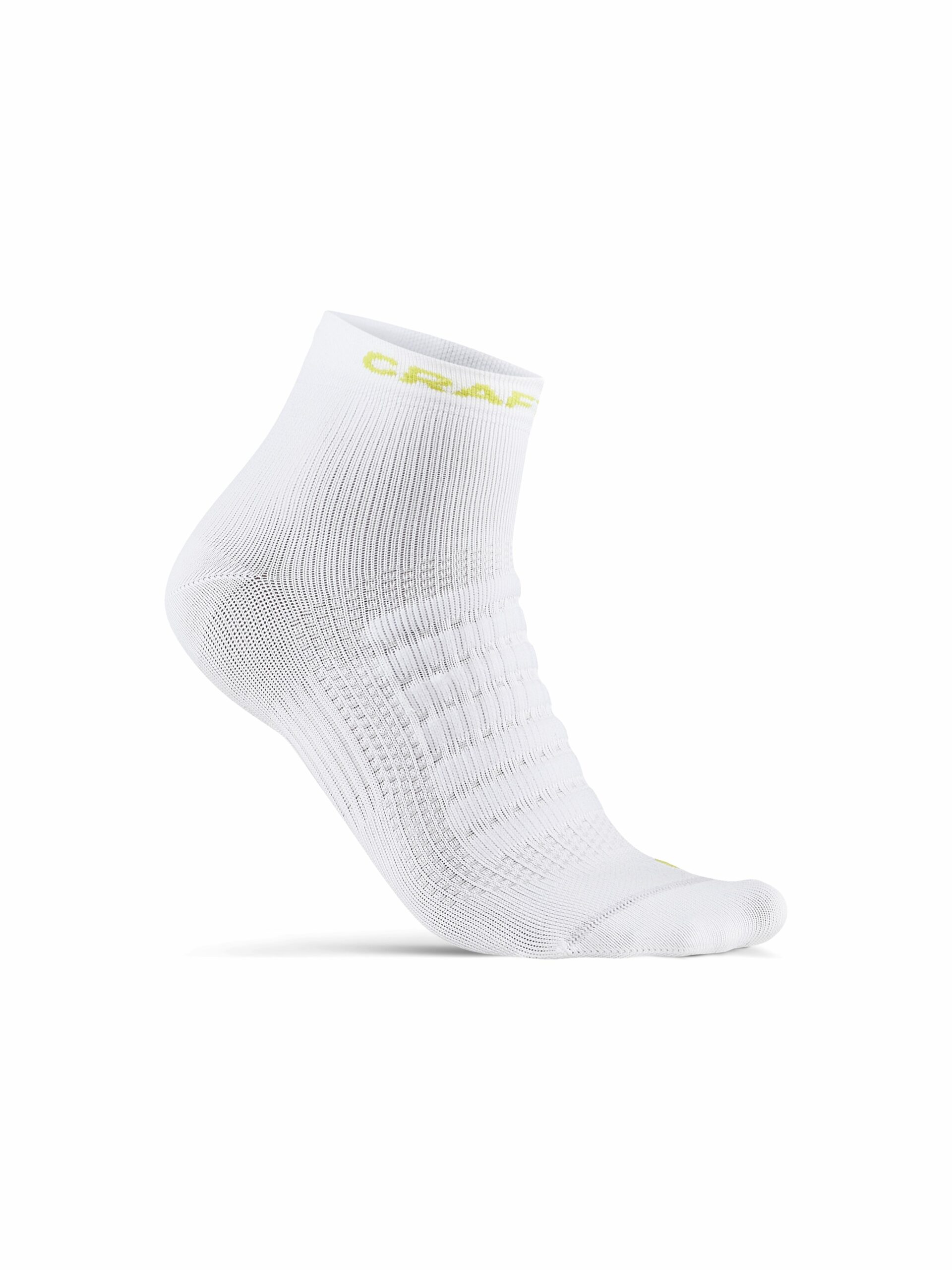Craft   Adv Dry Mid Sock   White 43 45
