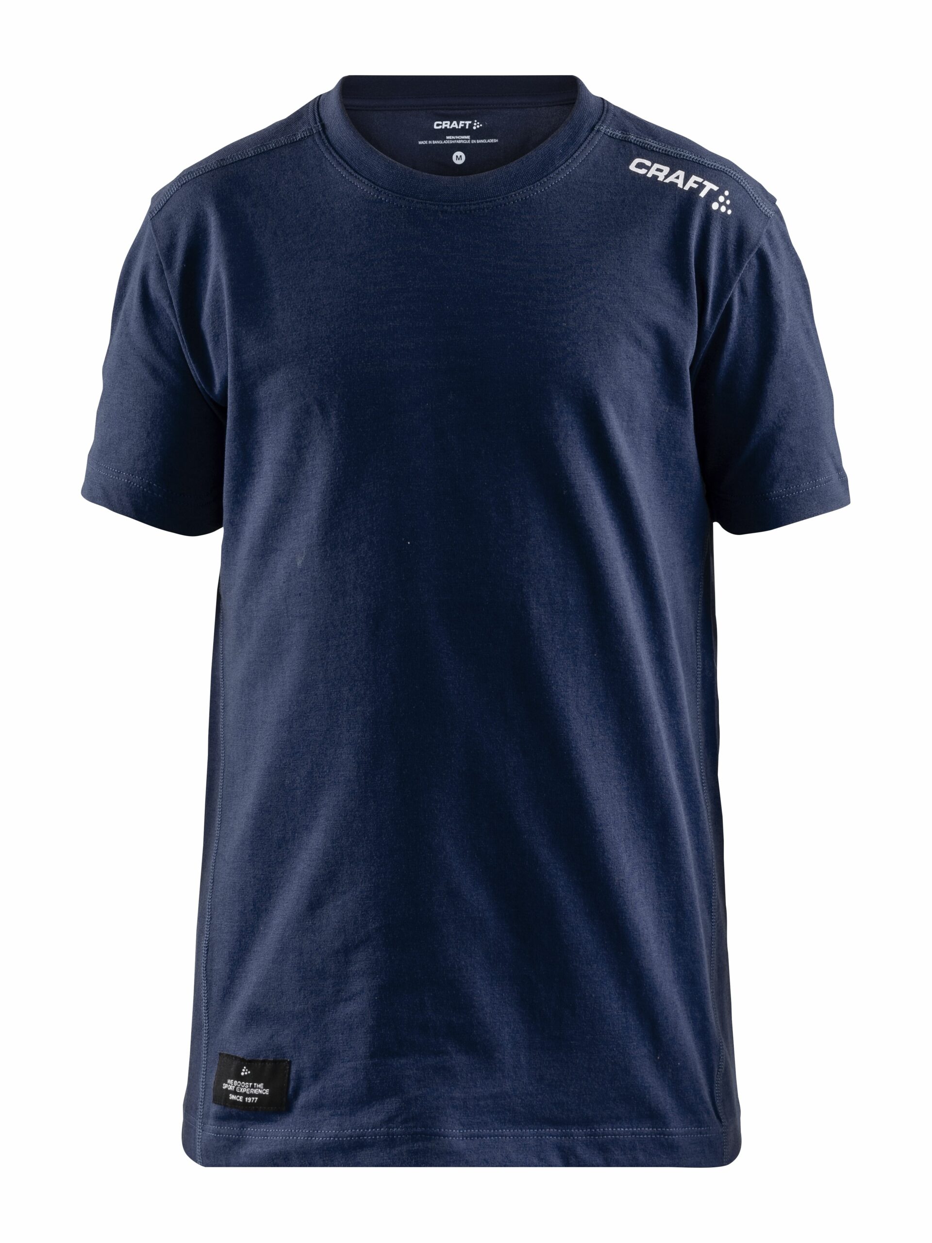 Craft   Community Mix Ss Tee Jr   Navy 158 164