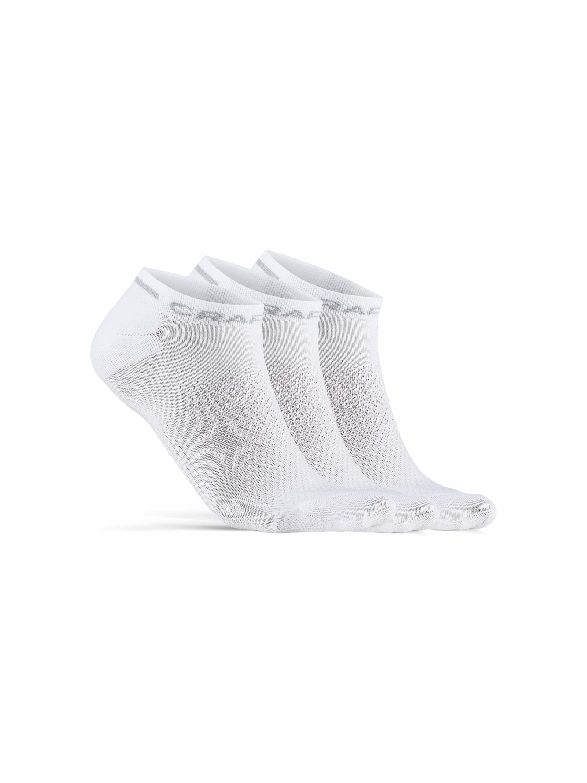 Craft   Core Dry Shaftless Sock 3 Pack   White 40 42