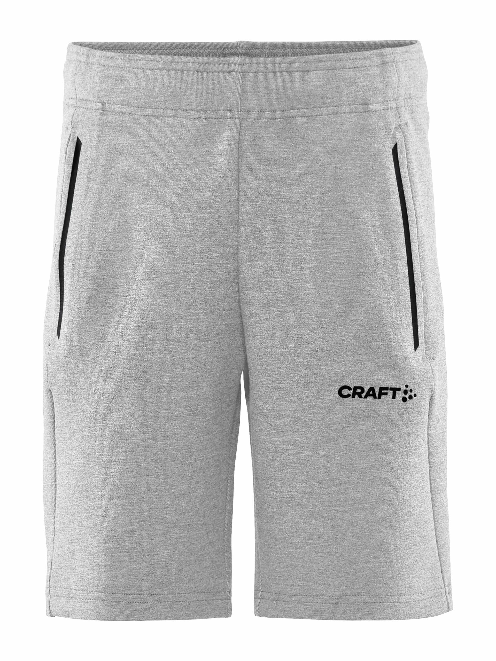 Craft   Core Soul Sweatshorts Jr   Grey Melange 122 128