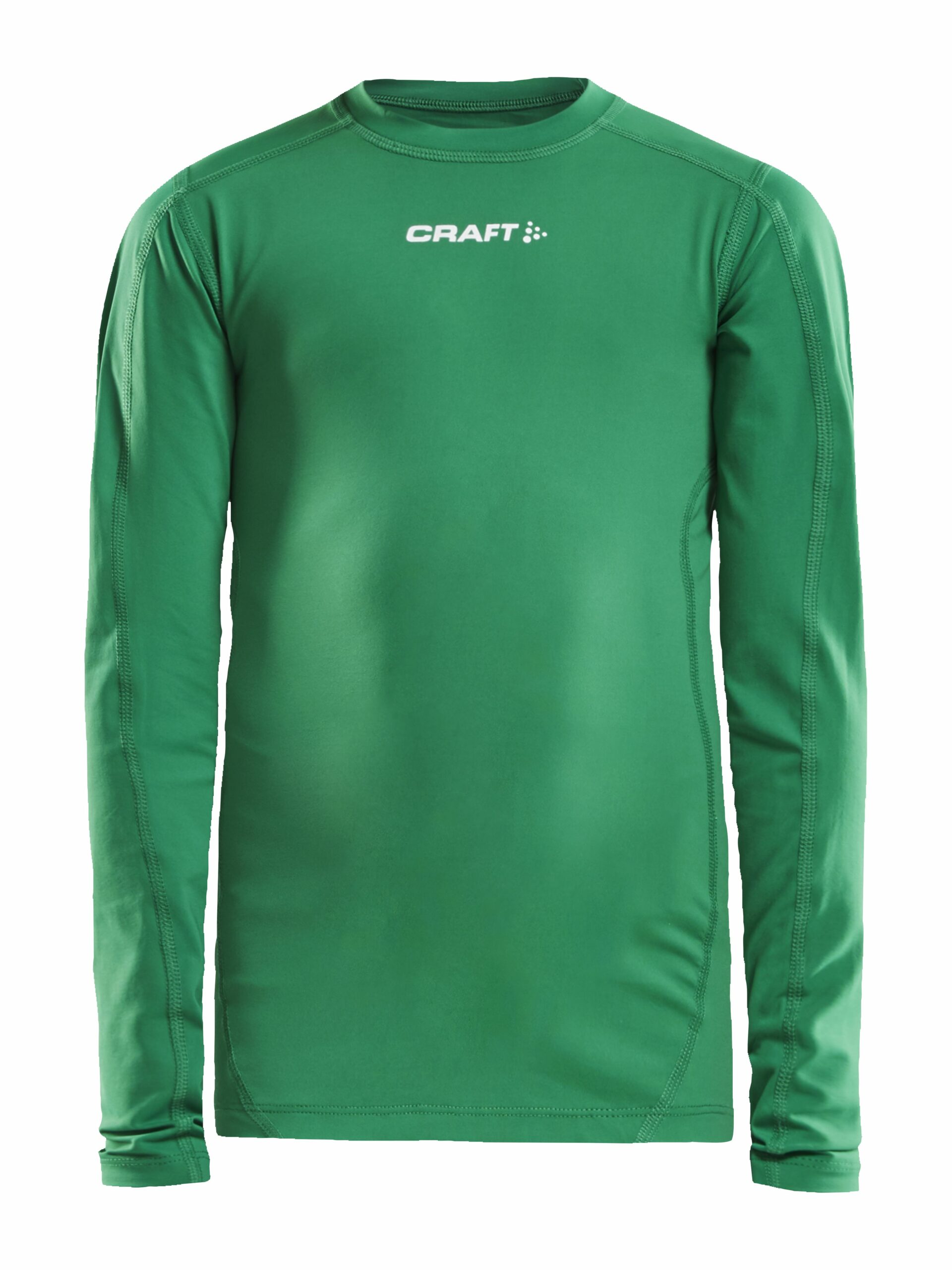 Craft   Pro Control Compression Long Sleeve Jr   Team Green 122 128