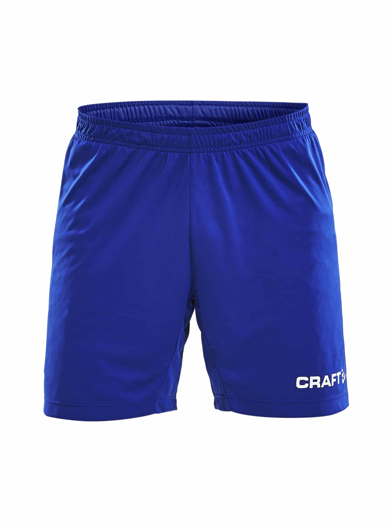 Craft   Progress Short Contrast Maend   Club Cobolt Sweden Yellow 3xl