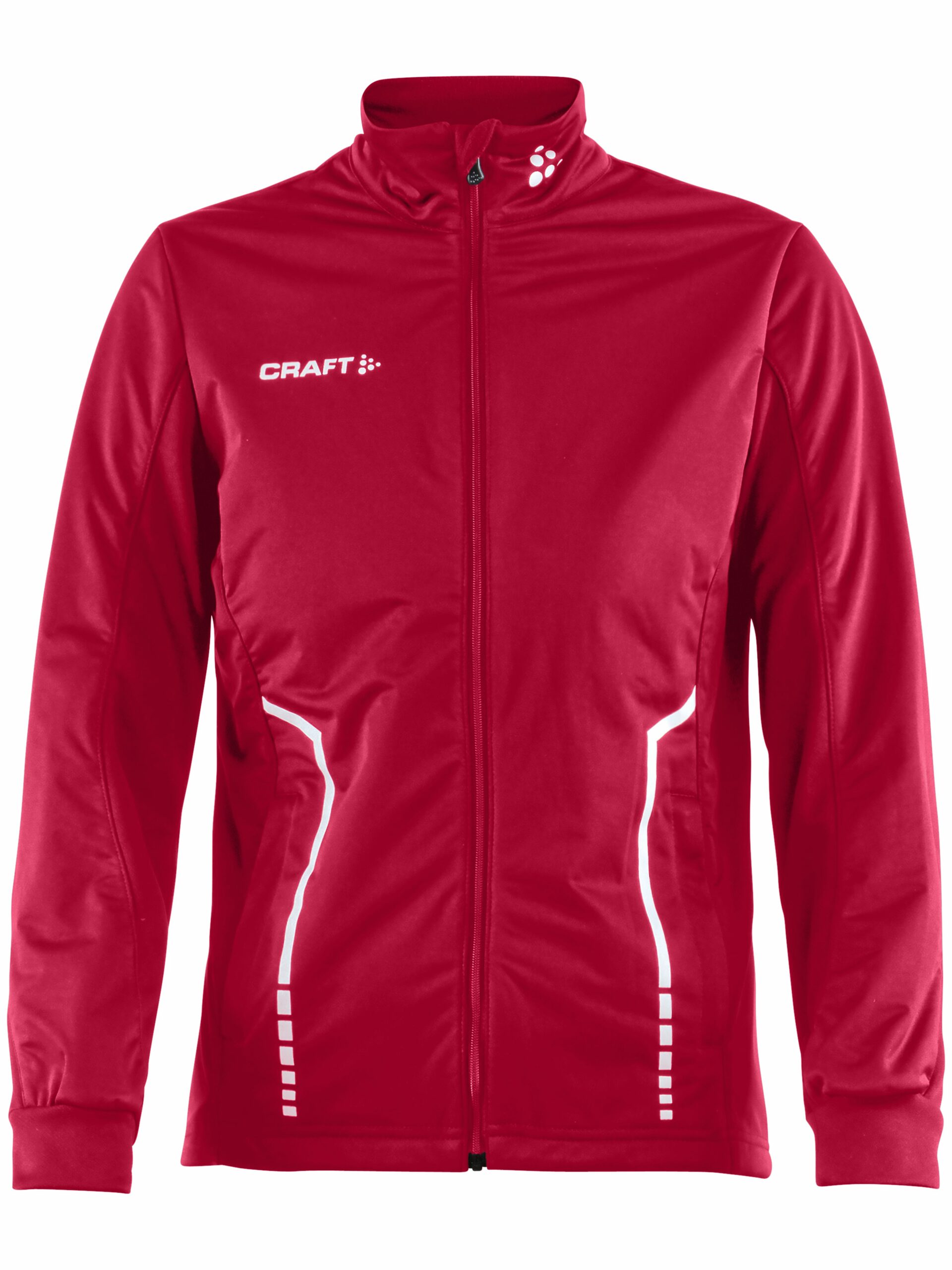 Craft   Warm Club Jacket Jr   Bright Red 110 116