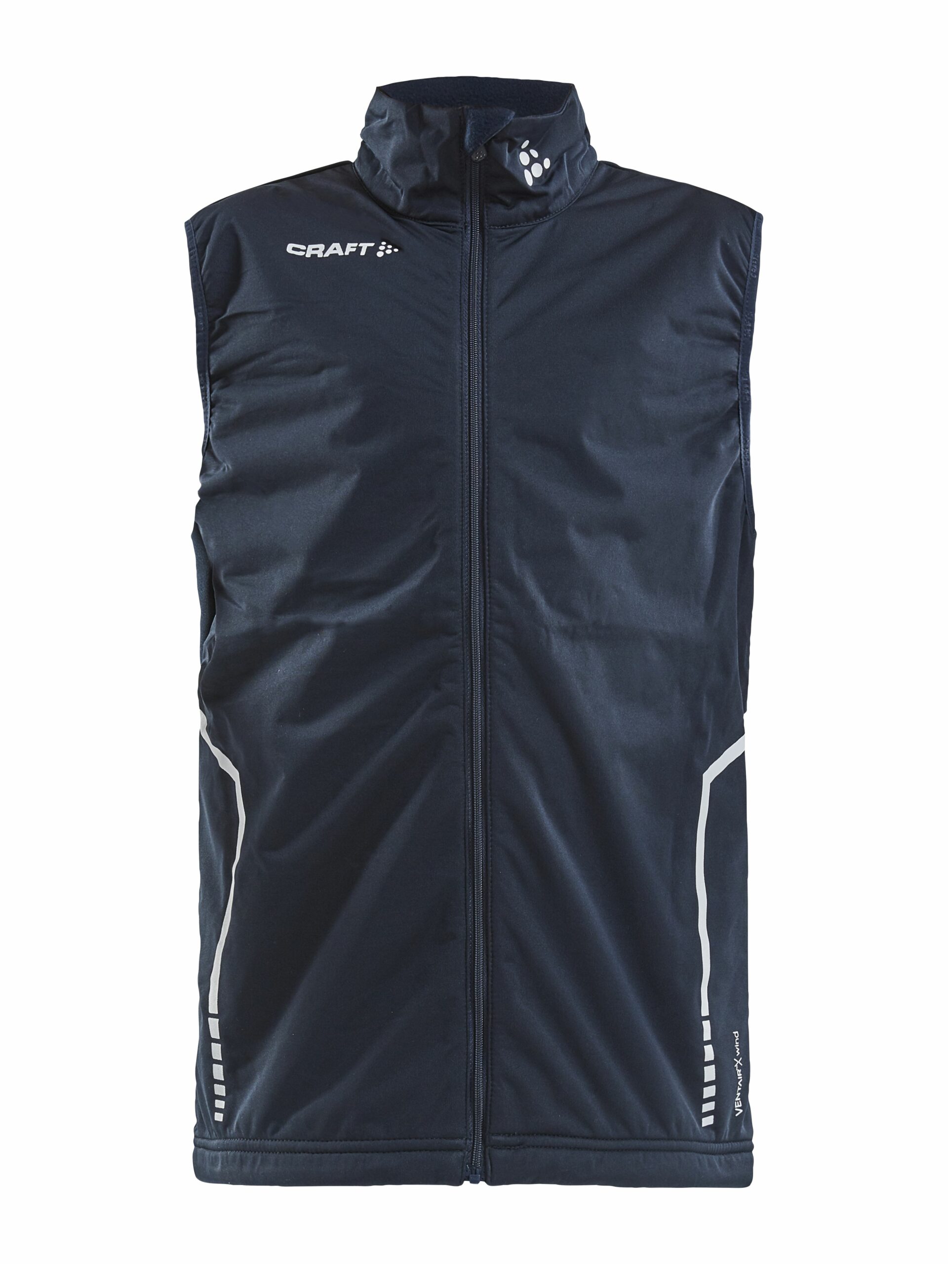 Craft   Warm Club Vest Jr   Dark Navy 110 116