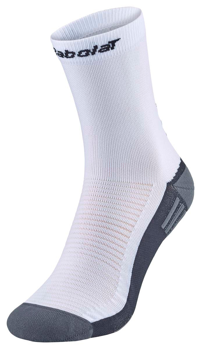 Babolat Padel Mid Calf Strømper  Hvid Sort    43 46