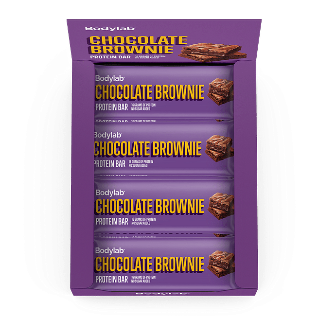 Bodylab Protein Bar  12 X 55 G    Chocolate Brownie